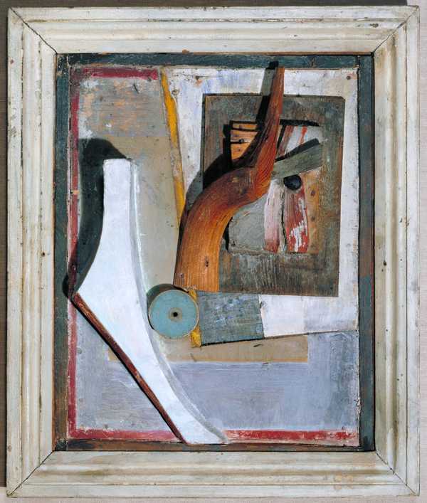 Relief in Relief)‘, Kurt Schwitters, c.1942–5 | Tate