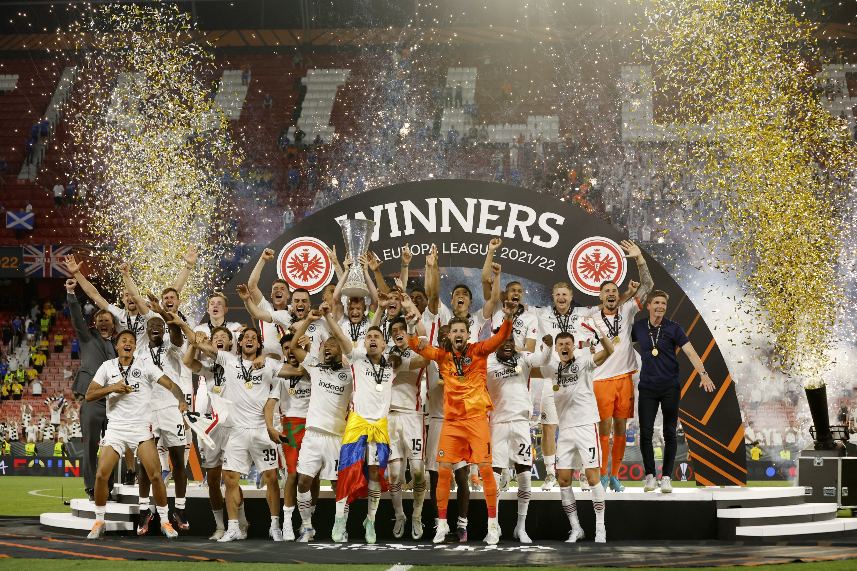 Eintracht Frankfurt victorious in Europa League after beating Rangers