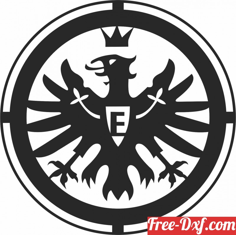 Download Eintracht frankfurt Logo football dxf OPTKc High qualit