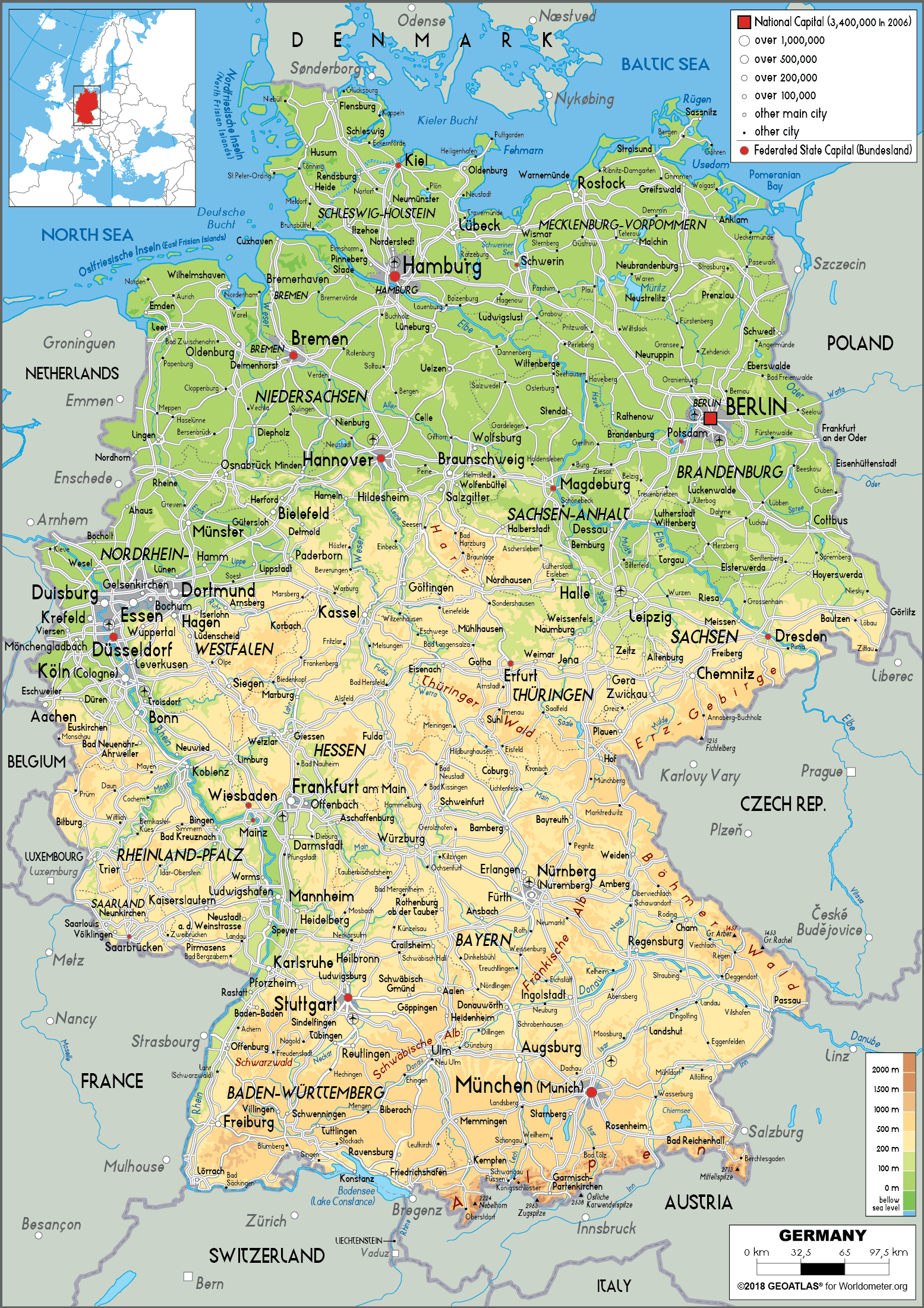 Map Of Germany Images - Domini Hyacintha